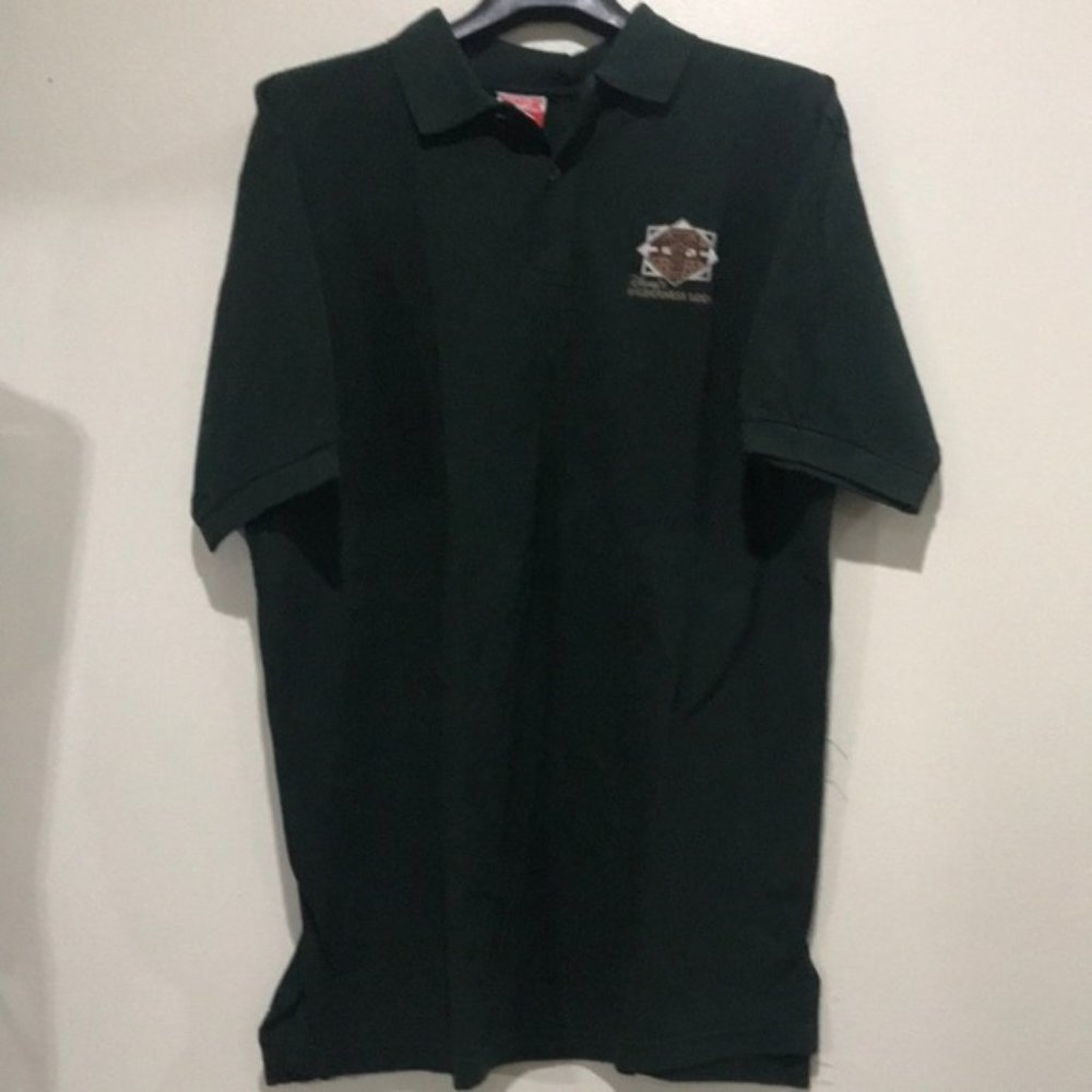 Men’s Green Mickey, Inc Polo Shirt